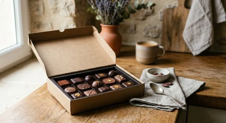Chocolats artisanaux livrés à domicile : où commander un coffret cadeau