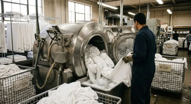 Draps hôtellerie professionnelle : coton, polycoton ou percale ?