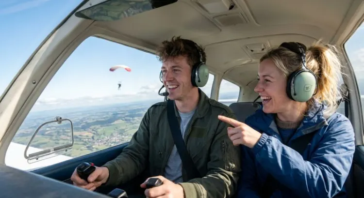 Cadeau sensations anniversaire : saut en parachute ou pilotage en 2026 ?