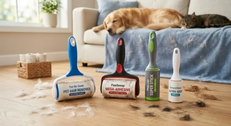 Quel est le meilleur rouleau adhésif pour enlever les poils de chien et de chat ?
