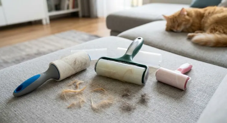 Quel est le meilleur rouleau adhésif pour enlever les poils de chien et de chat ?